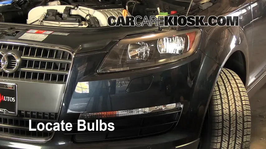 2009 Audi Q7 Premium 3.6L V6 Lights Daytime Running Light (replace bulb)